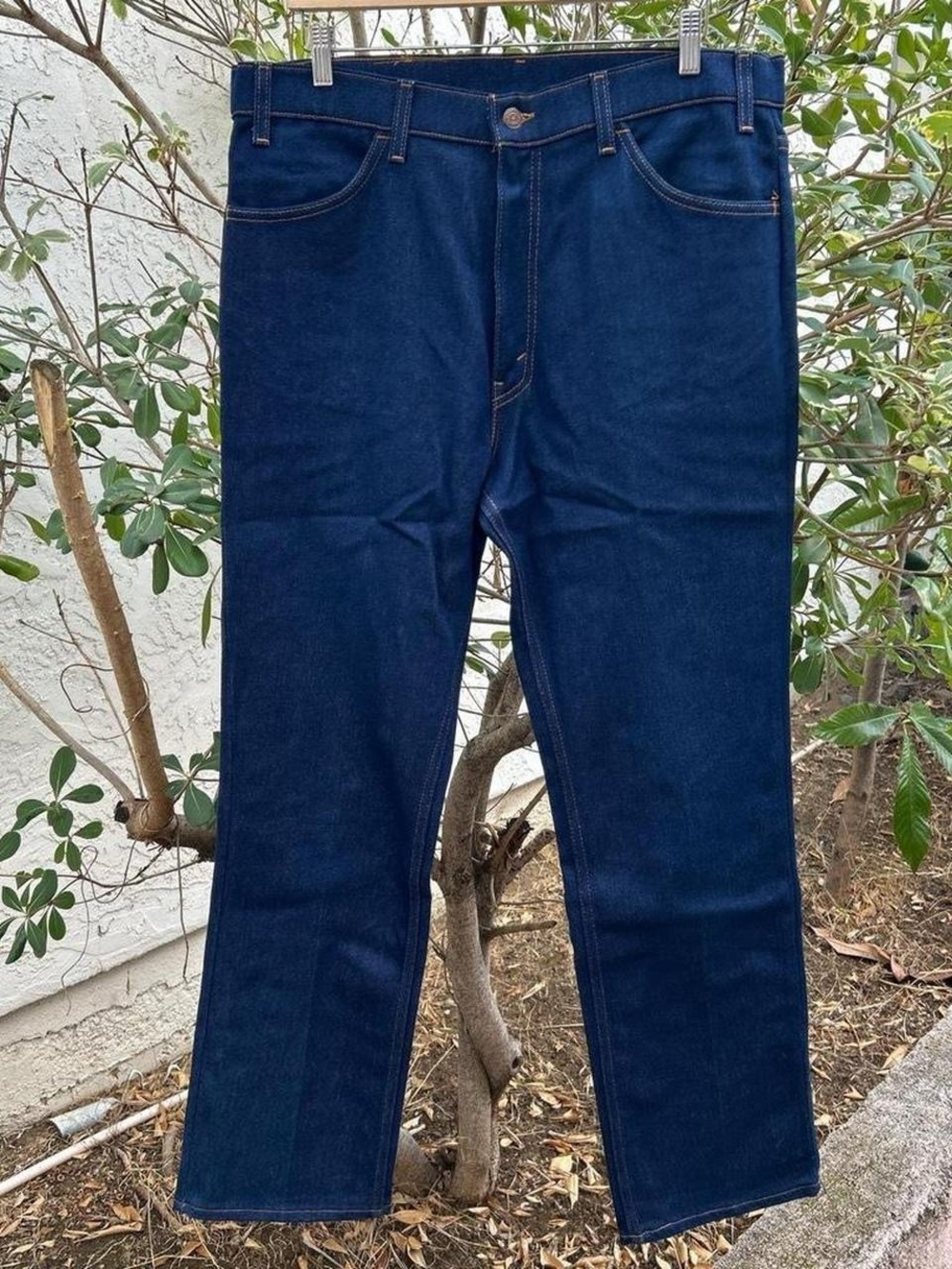 Vintage 1996 Levi’s Action Jeans Dark Wash Straight Leg 38x32 Made in USA